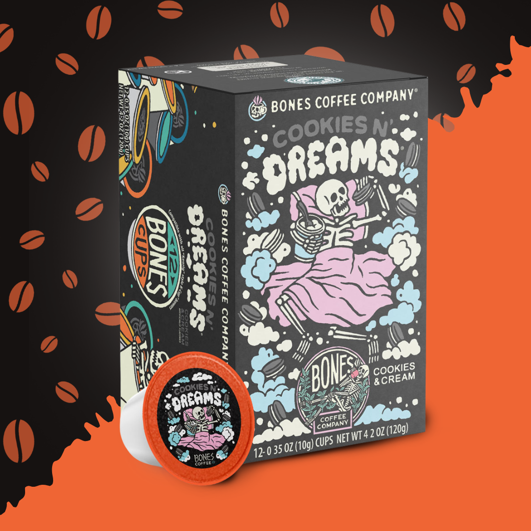 Cookies N' Dreams Coffee Pods | 12 Count | Flavored Coffee