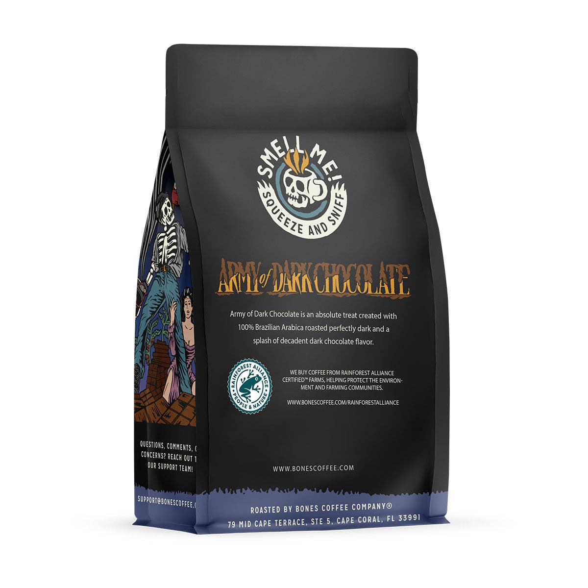 Army of Dark Chocolate Coffee | 12oz | Whole Bean & Ground: Ground