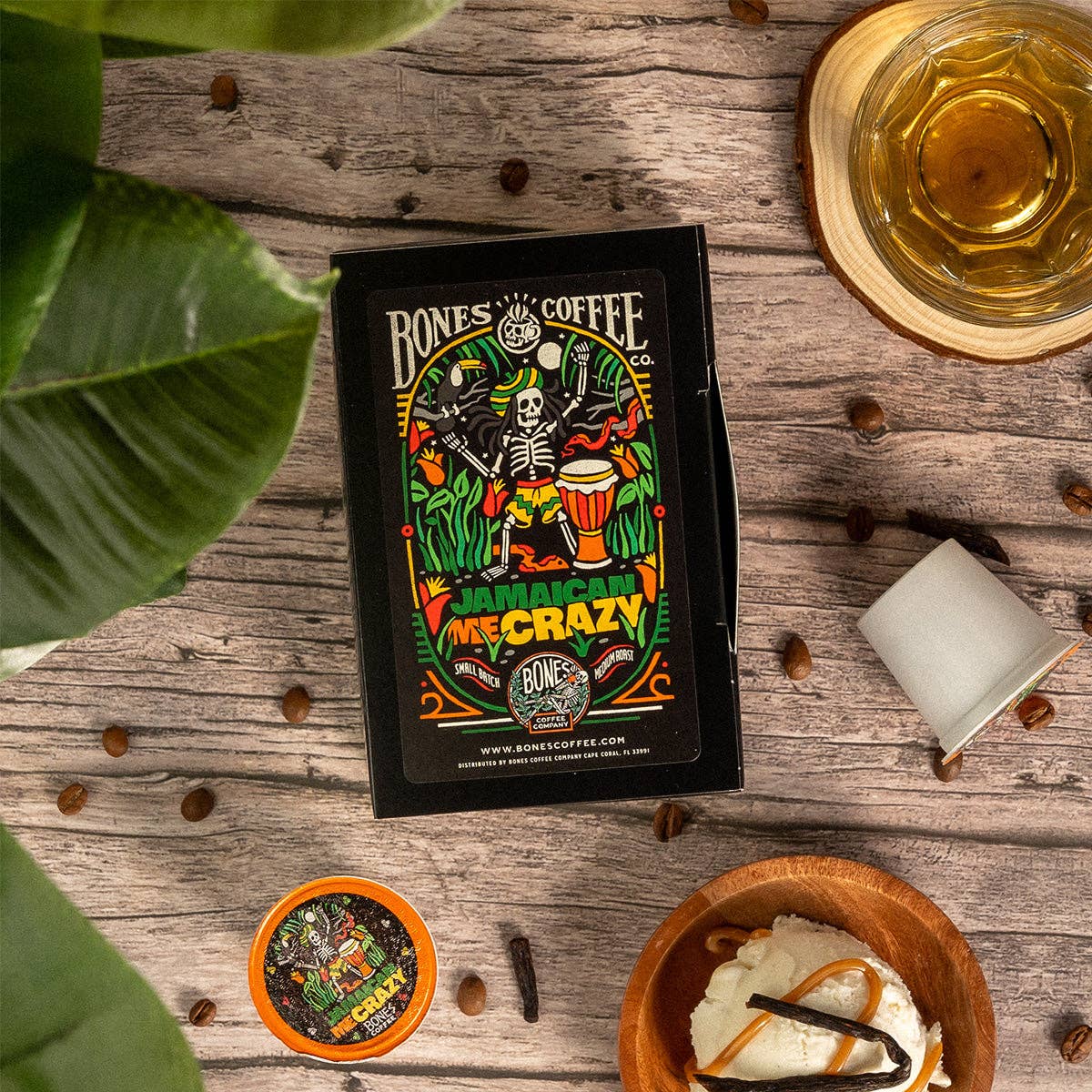 Jamaican Me Crazy® Coffee Pods | 12 Count | Flavored Coffee